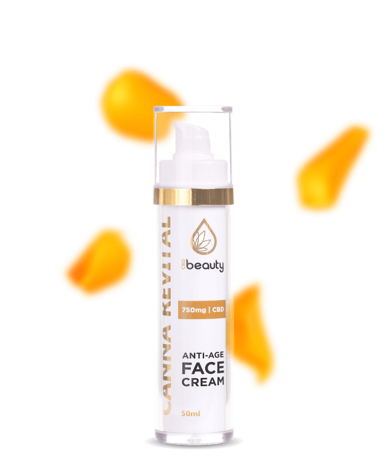 CANNA REVITAL - anti-wrinkle face cream (750mg | CBD)