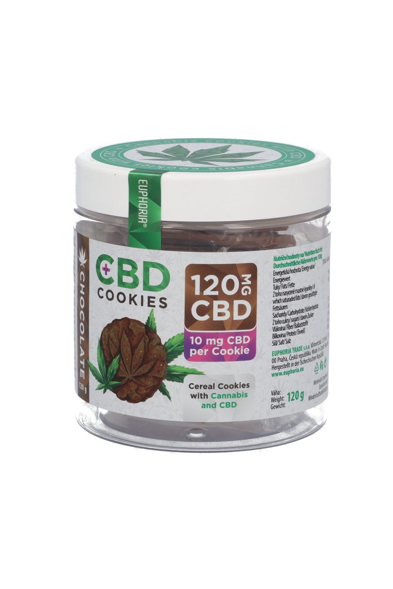 CANNABIS COOKIES WITH CHOCOLATE AND CBD 110G