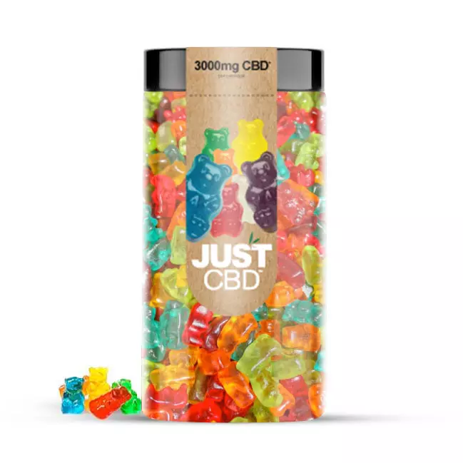 CBD Gummies 3000mg Jar-By Just CBD Store