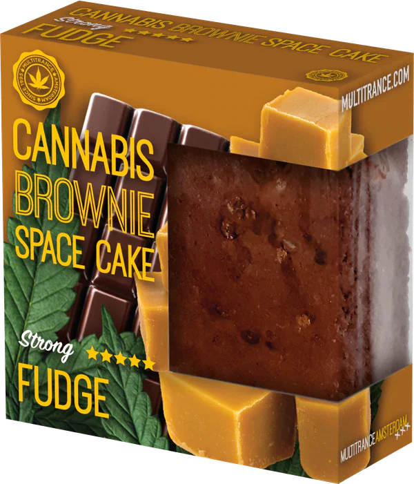 MULTITRANCE CANNABIS BROWNIE SPACE CAKE FUDGE