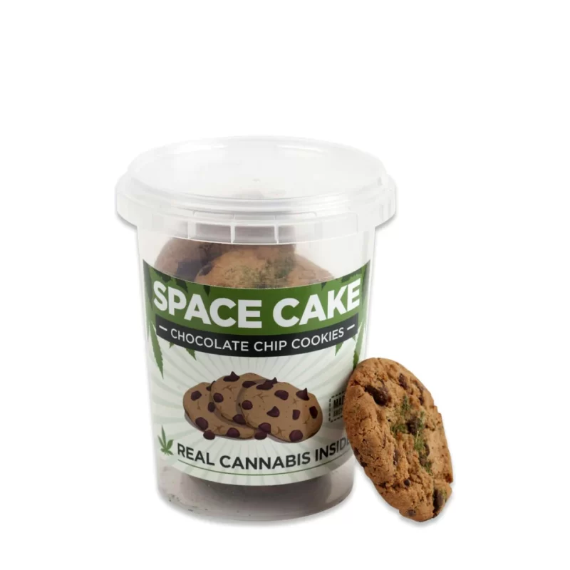 cookies cbd uk by Space Cake CBD Chocolate Chip Cookies