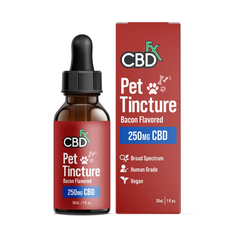 CBD Oil for Dogs Bacon Flavored 250 to 2000mg