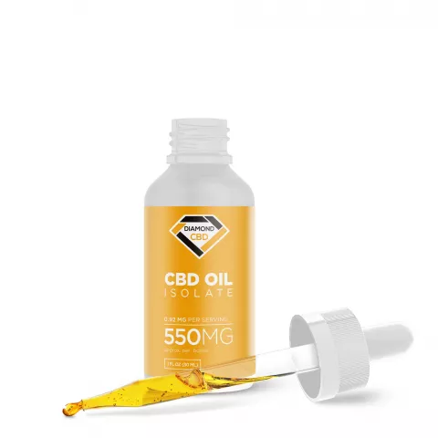 Diamond CBD - CBD Isolate Oil - 550mg