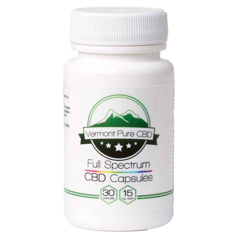 Full Spectrum CBD Capsules 15 mg