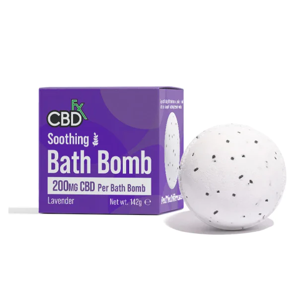 CBD +FX Bath Bomb 200mg 142g