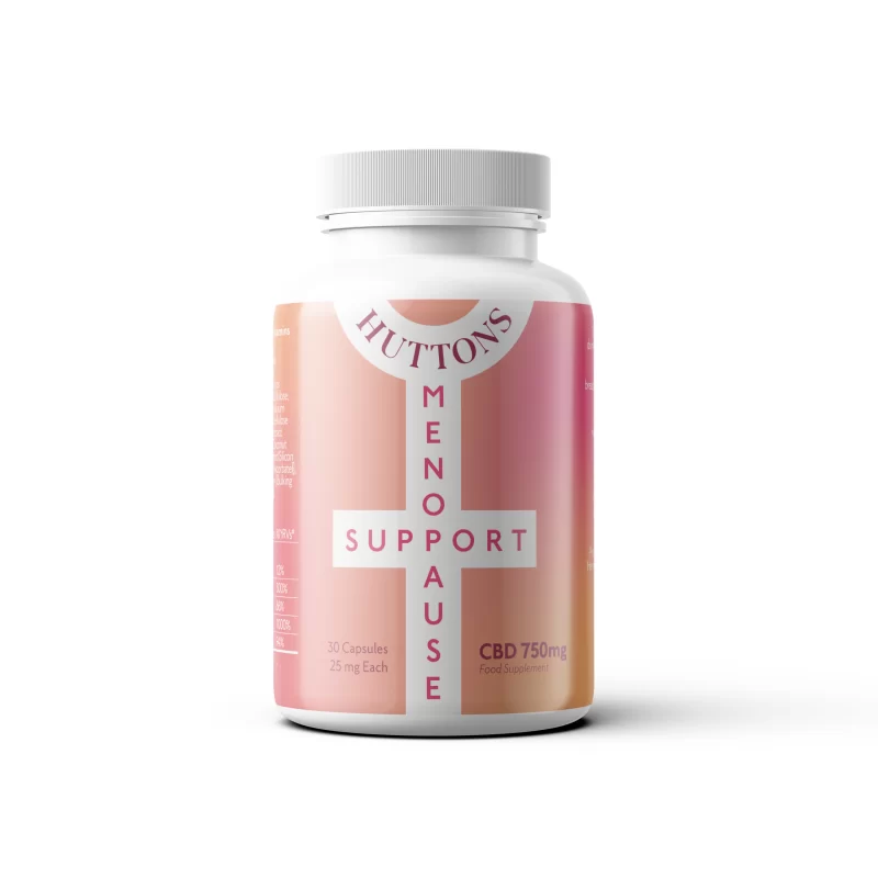 Huttons Menopause Support Capsules – 750mg CBD